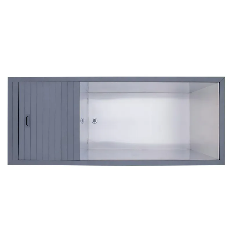 Ледяная купель с чашей из нержавеющей стали Lovia Ice Steel (рис.2)