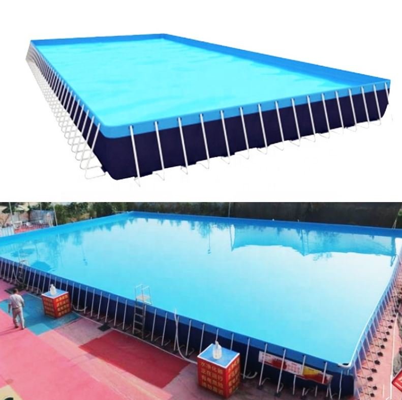 Каркасный летний бассейн для парка 10 x 12 x 1.32 метра (рис.5)